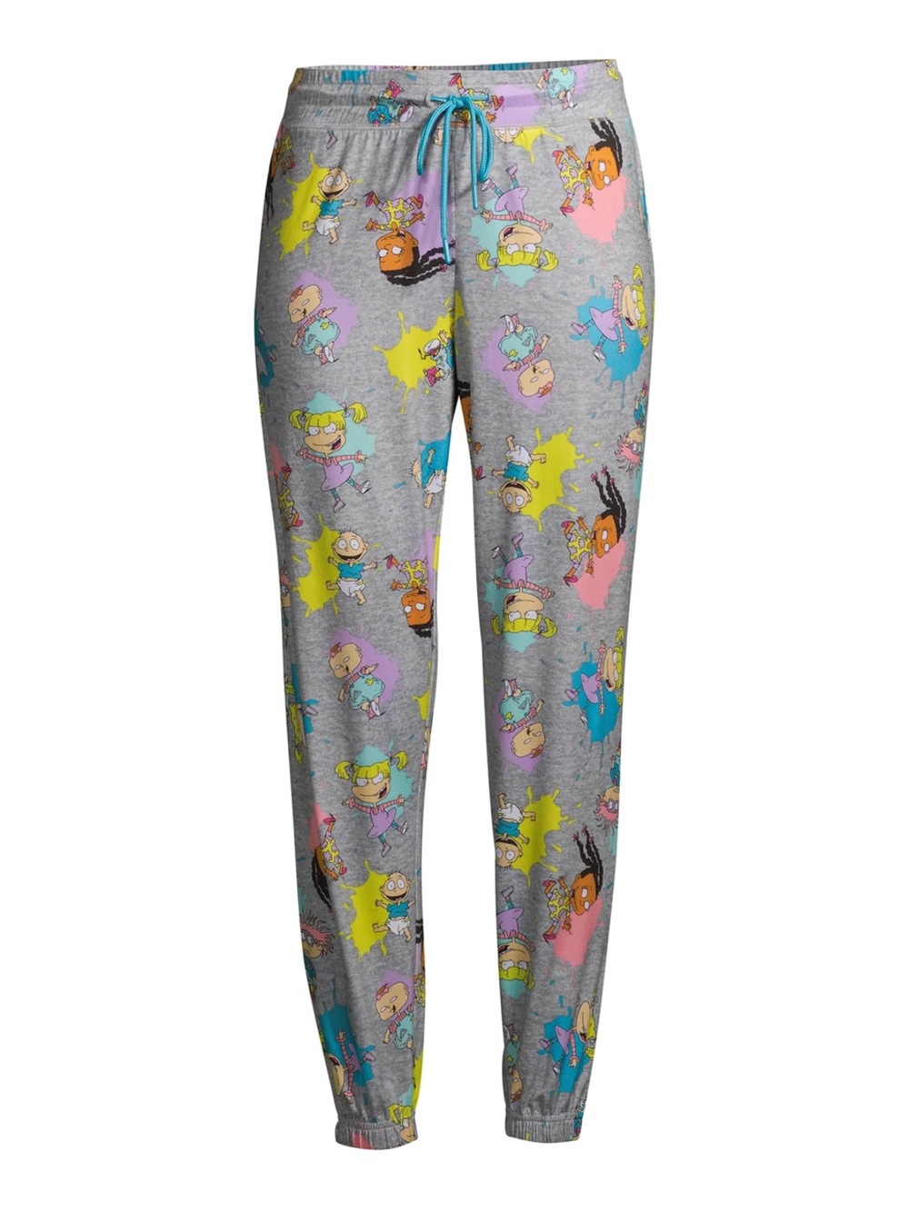 Nickelodeon Rugrats Ladies Sleep Jogger Chucky,Tommy Pickles,Angelica,2X(18W-20W